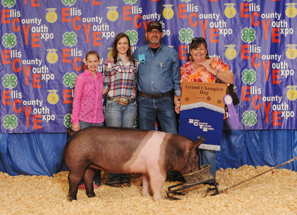 14 Grand Champion Hot Ellis County Youth Expo